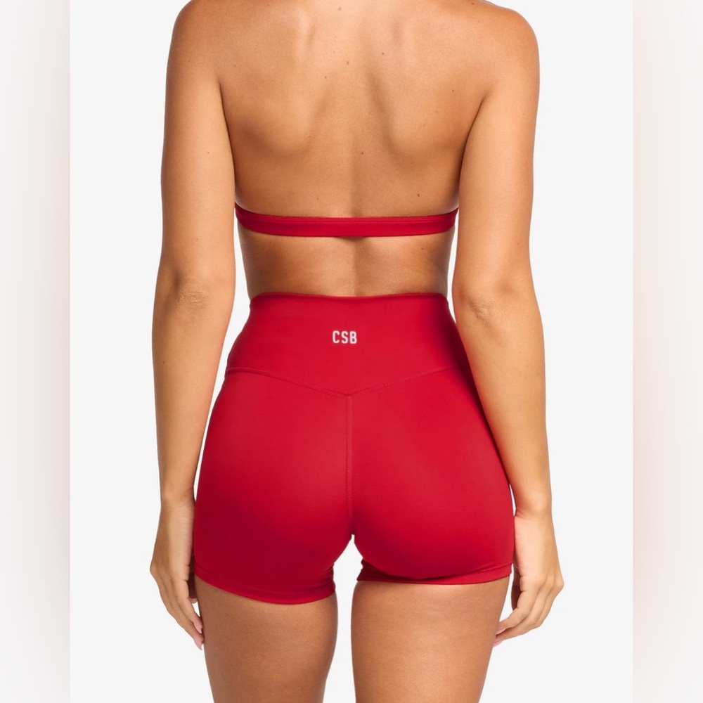 CSB | serenity 4” shorts in chili | S